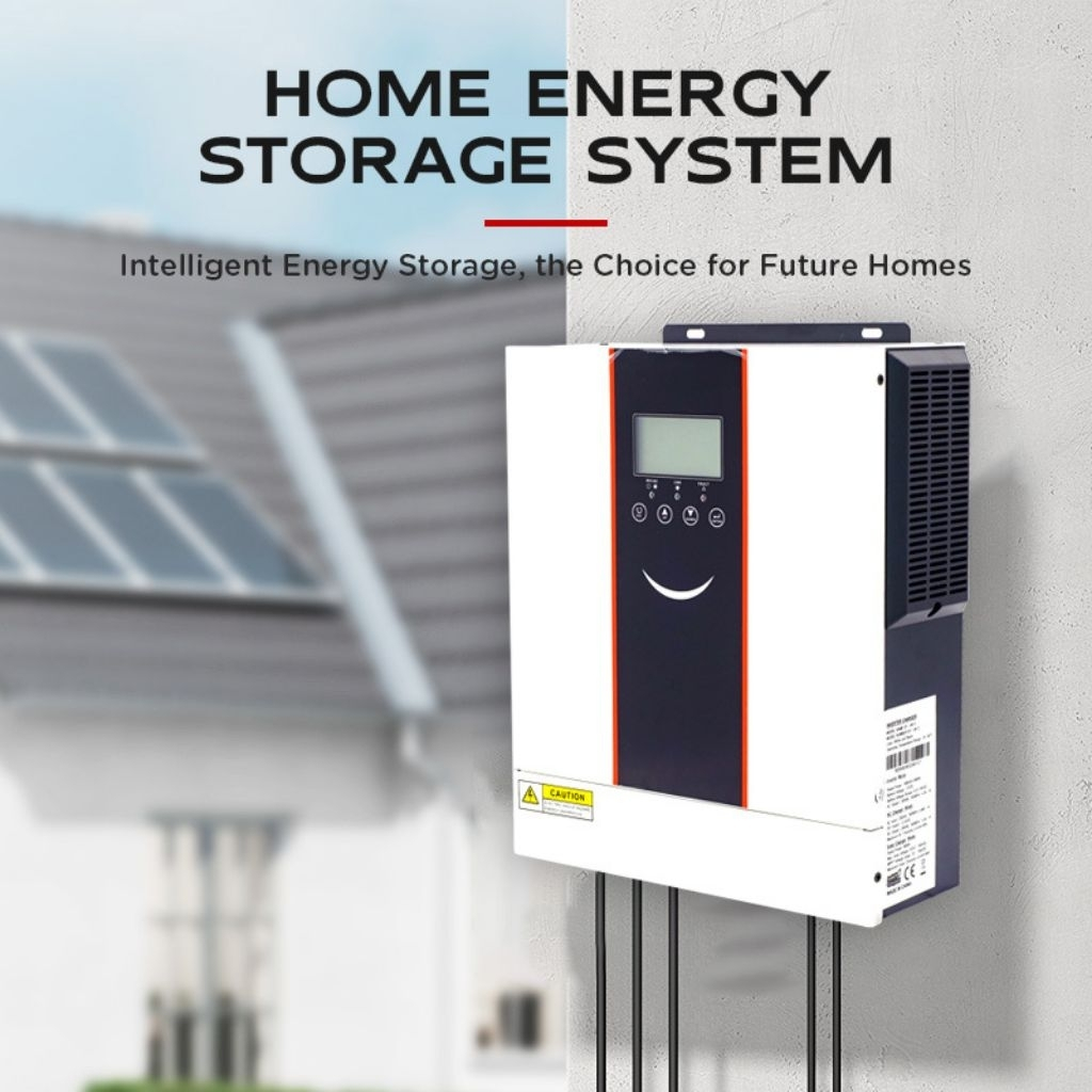 Smart Solar Hybrid Inverter 12V 1000VA 1000W Inverter Mode AC Charger Solar Charger Mode