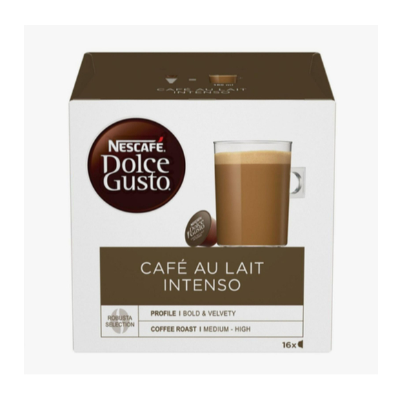 

Nescafe Dolce Gusto Cafe Au Lait Intenso Coffee Capsules
