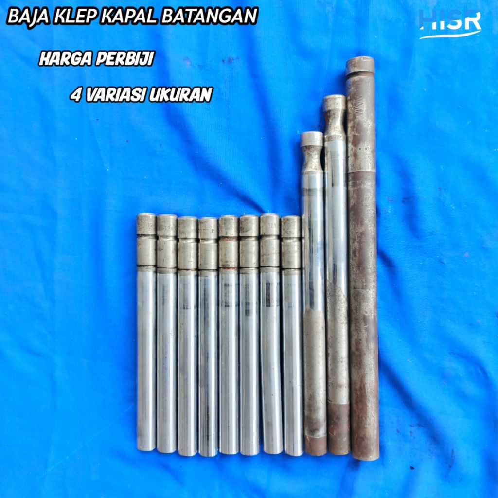 Batangan klep kapal bekas asli nempel magnet baja berkualitas tinggi bahan perbilahan 4 varian ukura