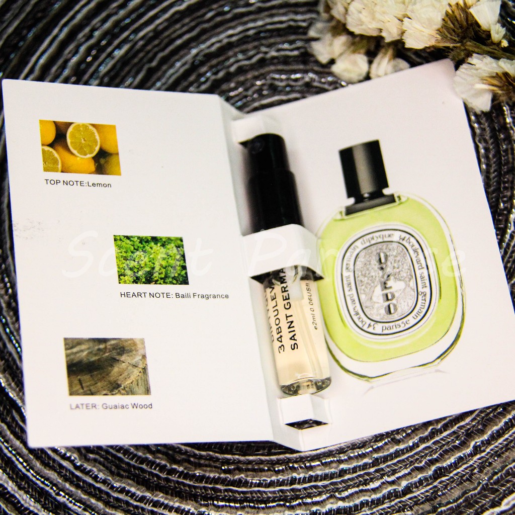 Diptyque Oyedo, 2000 Tester Parfum 2ml Wewangian Parfum Botol/Sampel Parfum/Vial Parfum Original