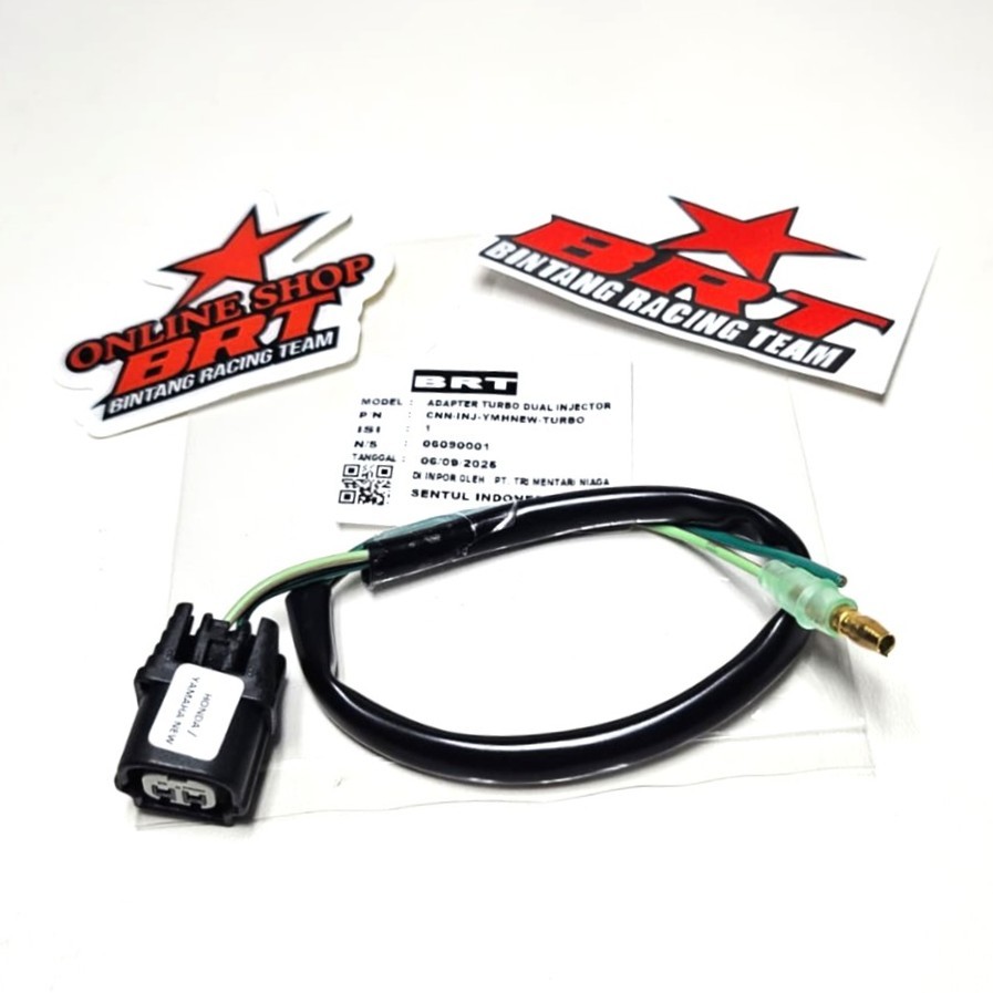 KABEL Throttle Body CRF BRT Soket Adapter Adaptor Dual Double Injector Injektor TB BRT CRF 150
