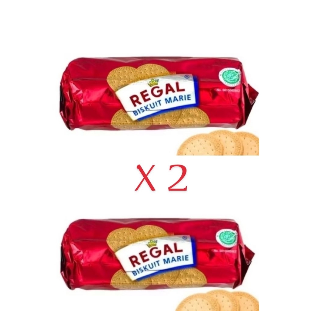 

Regal Marie Biskuit @230g x 2 pcs