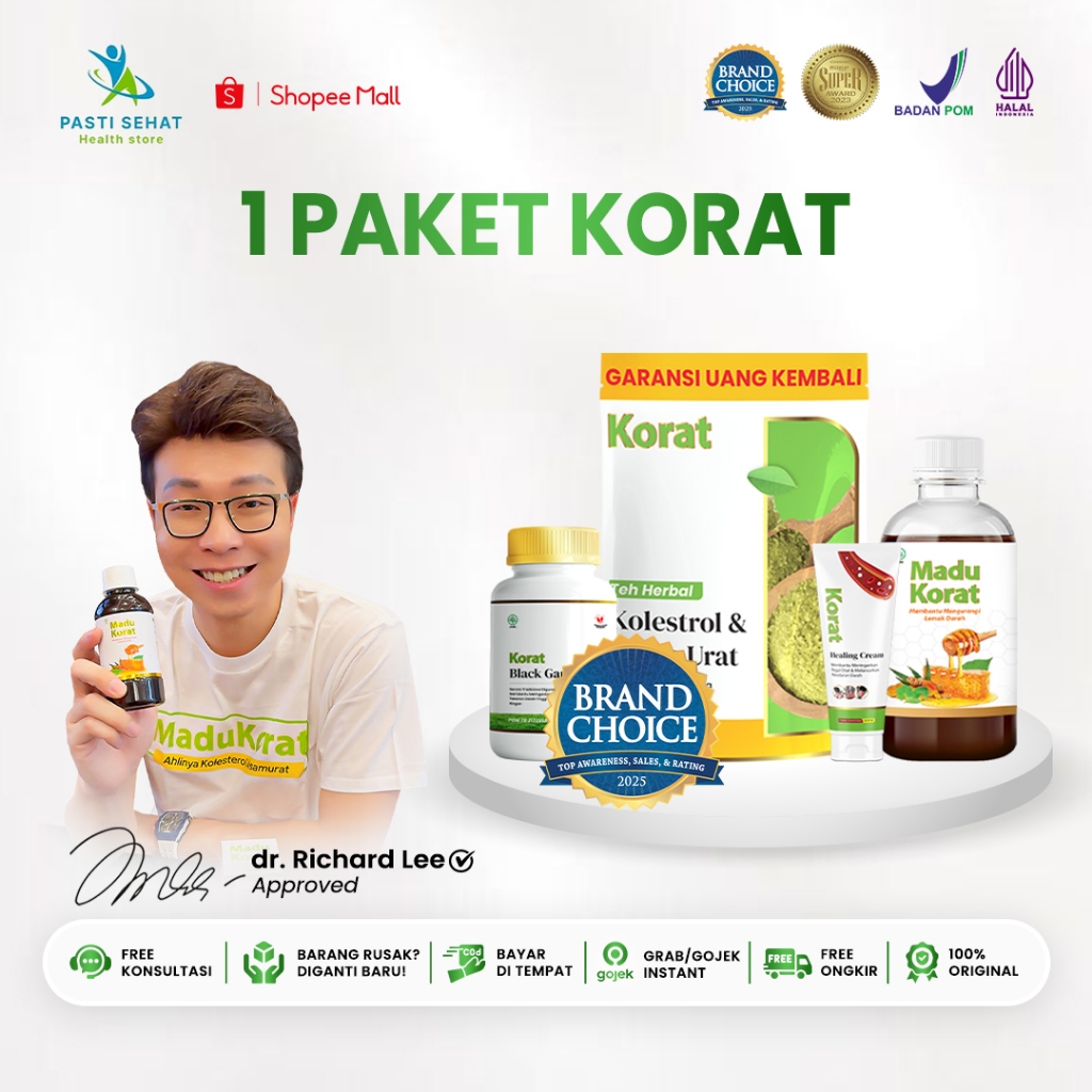 

Pasti Sehat - Korat | Variasi Madu Kapsul Teh Dan Cream Korat