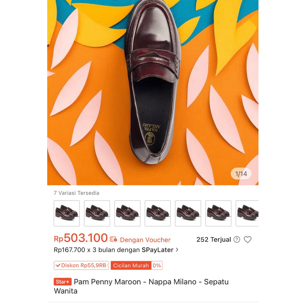 (Preloved) Nappa Milano Pam Penny