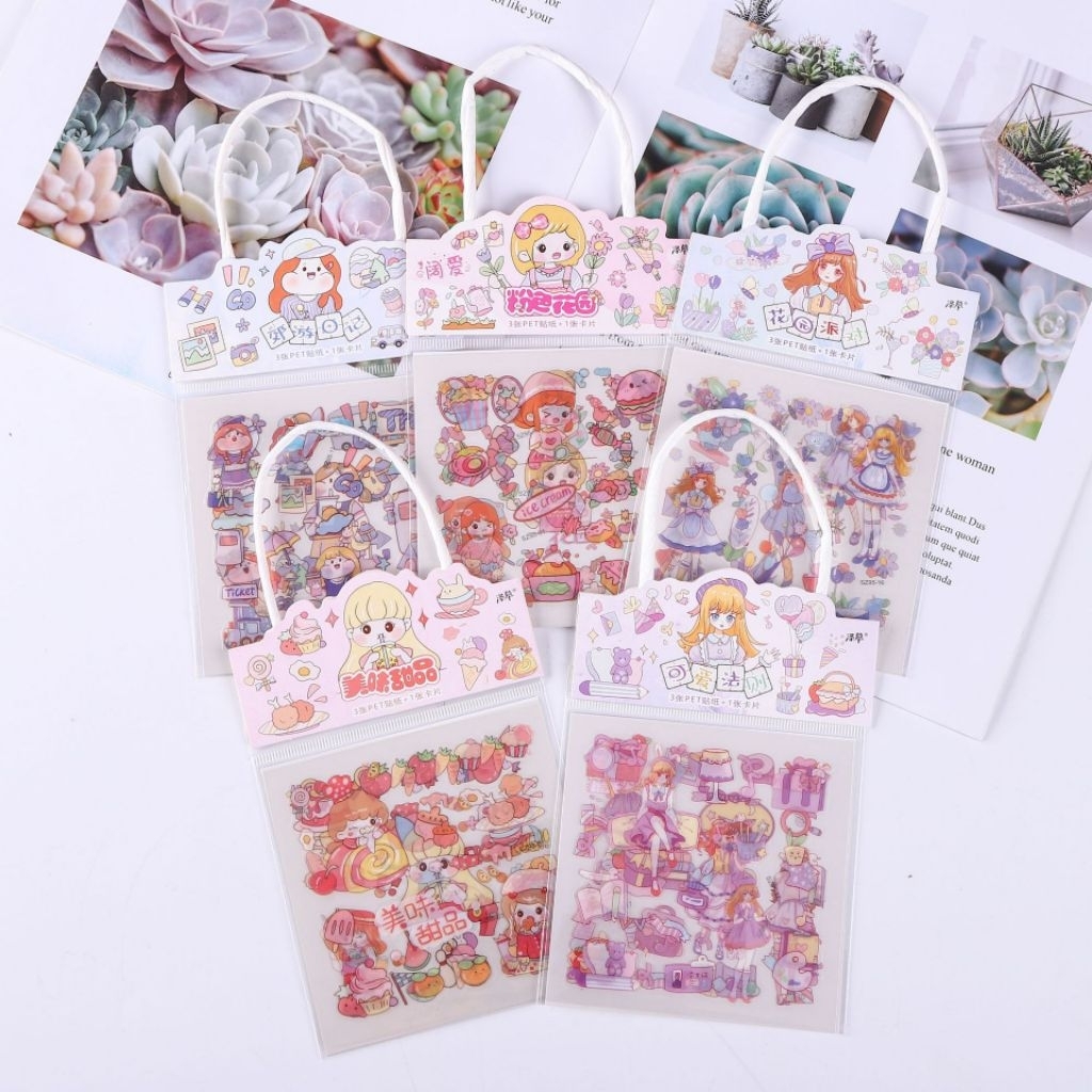 

sticker DIY stiker mainan diy anak lucu kartun