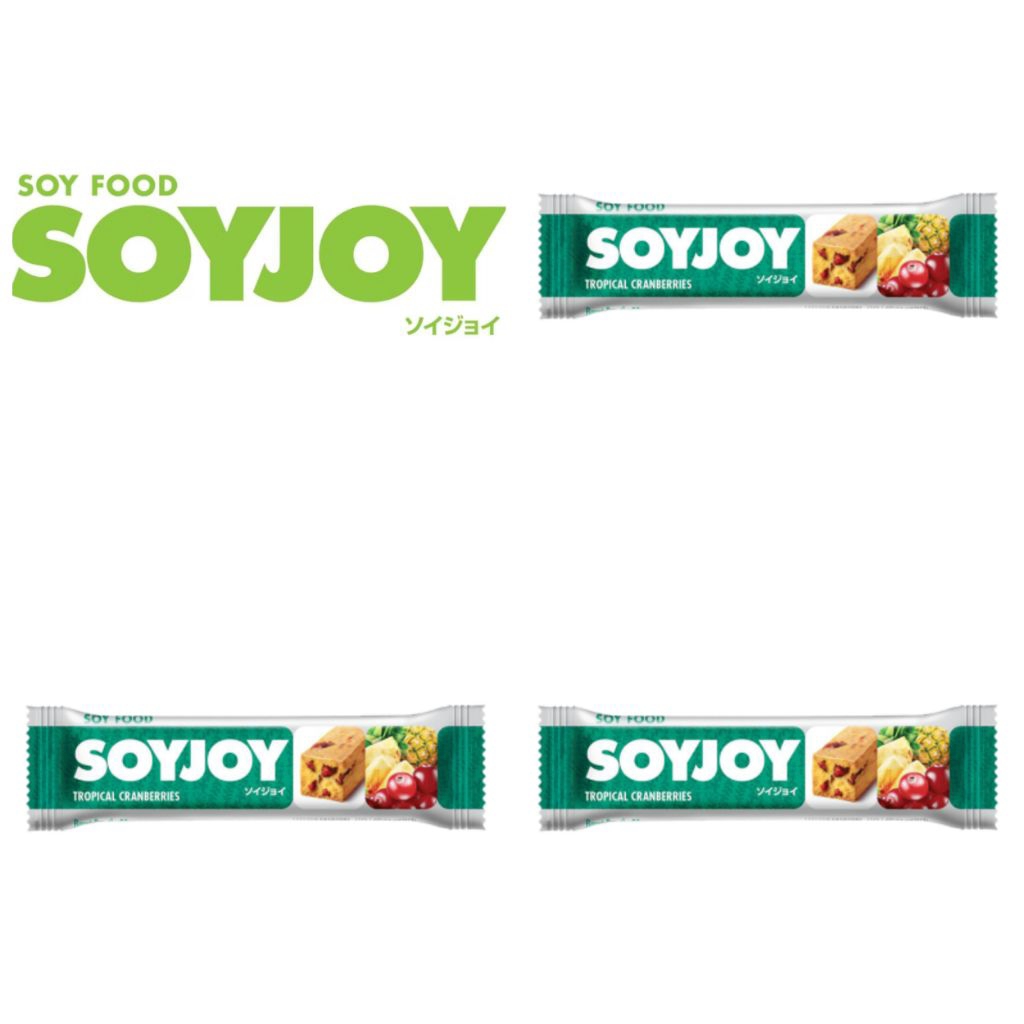 

Soyjoy Snack Bar Cranberry Tropis 30 Gr