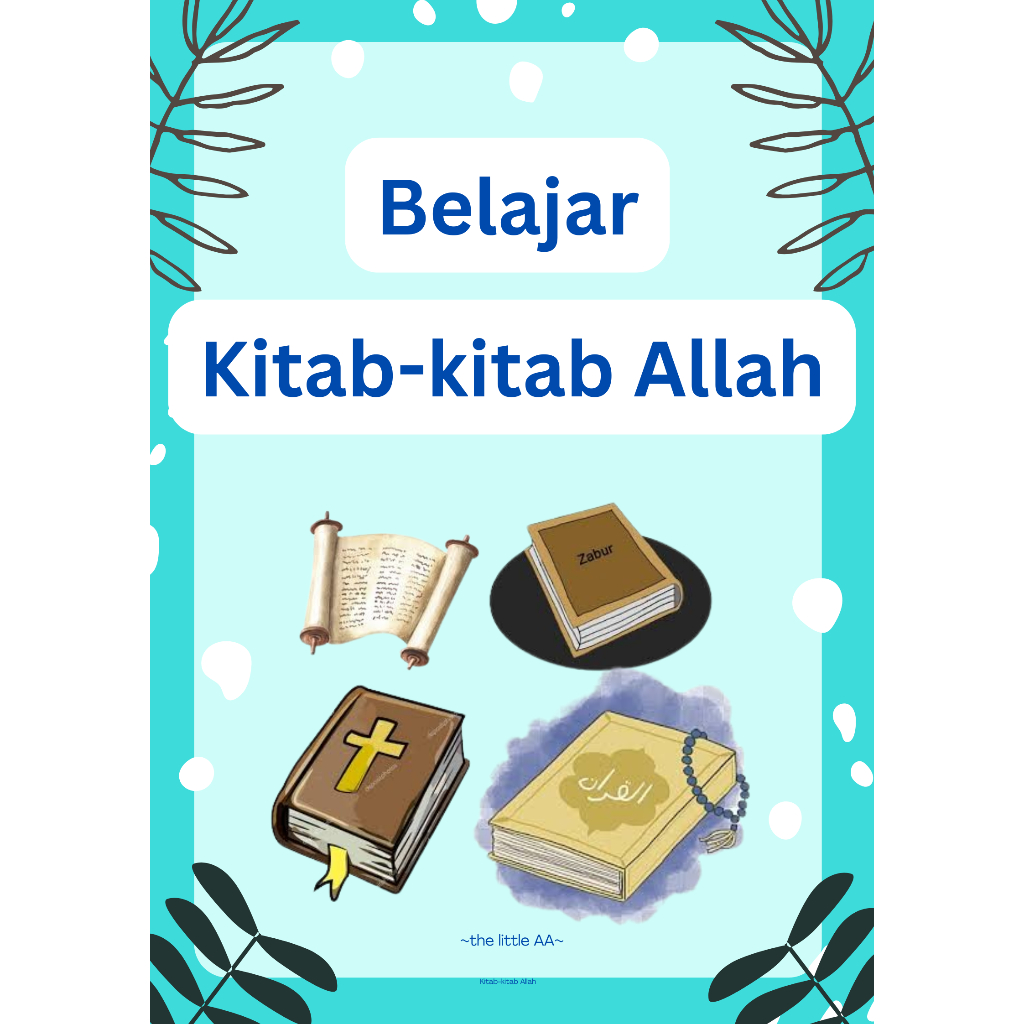 FLASH CARD MALAIKAT DAN KITAB ALLAH SWT | MALAIKAT BESERTA TUGASNYA|KITAB BESERTA NABINYA