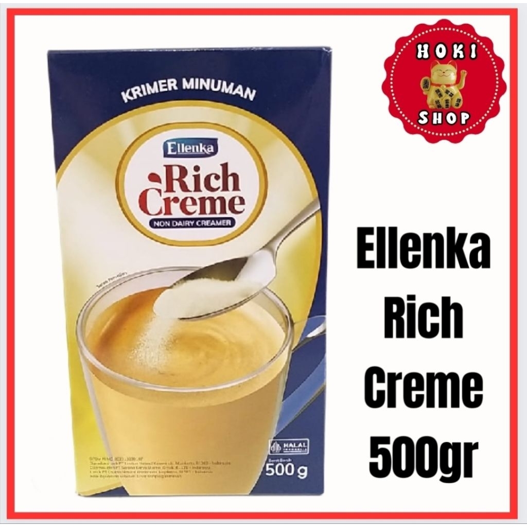 

Ellenka Rich Creme 500gr / Non Dairy Creamer / Krimer Nabati Bubuk