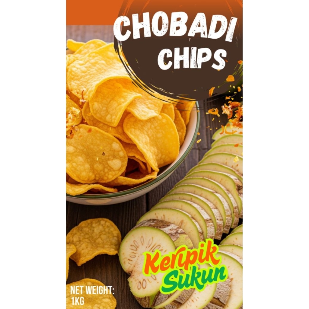 

Keripik Sukun CHOBADI CHIPS 1KG Renyah, Uueenaak polll