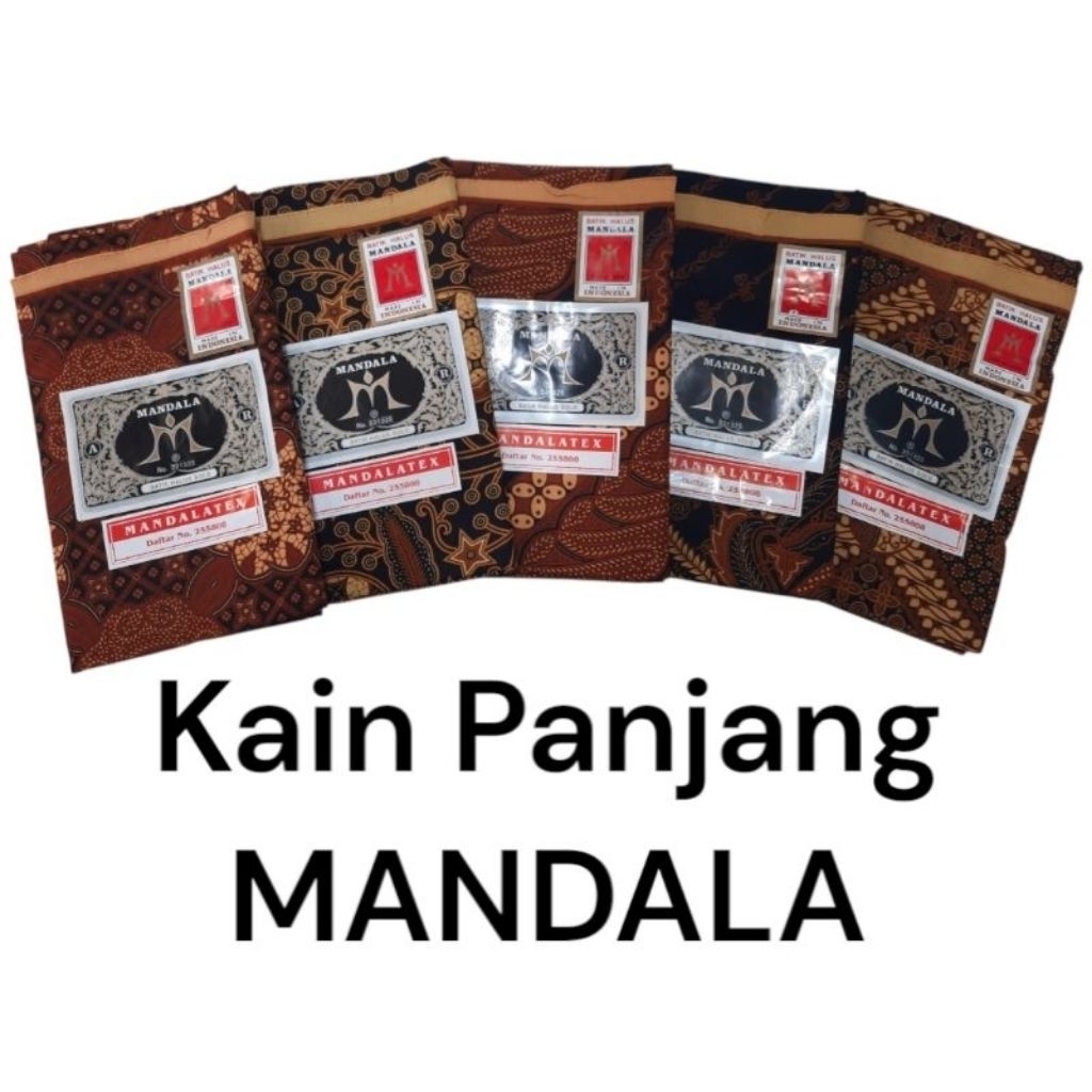 Mandala-Kain Panjang Batik Halus Asli 100% Original