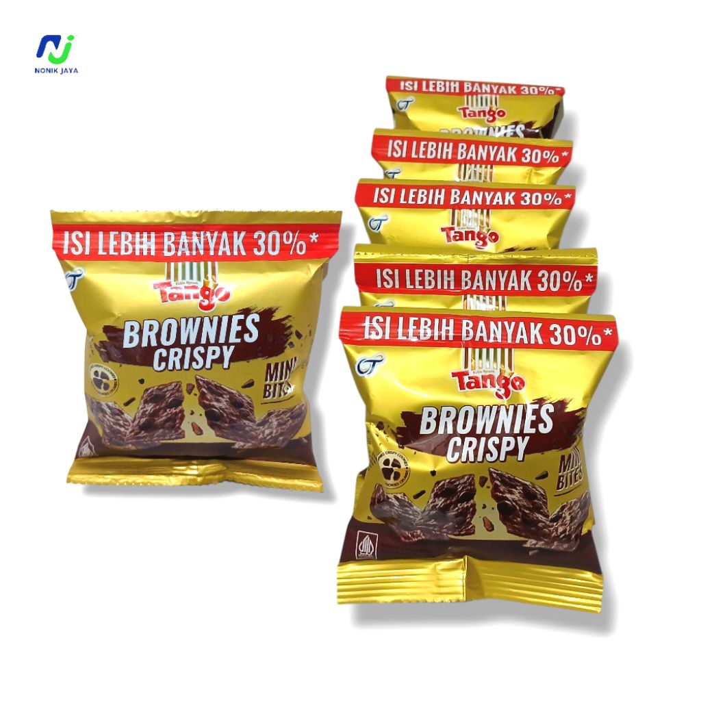 

Tango Brownies Crispy Mini Bites Renteng Isi 10 Pcs@12gr ISI LEBIH BANYAK