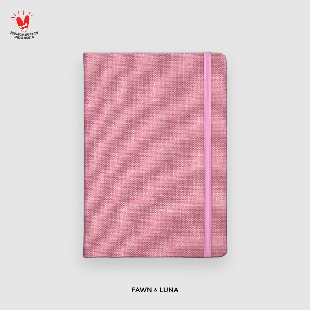 

Fawn & Luna - ROSE ASH - Notebook Large A5 - Buku Jurnal/Agenda/Diary/Catatan