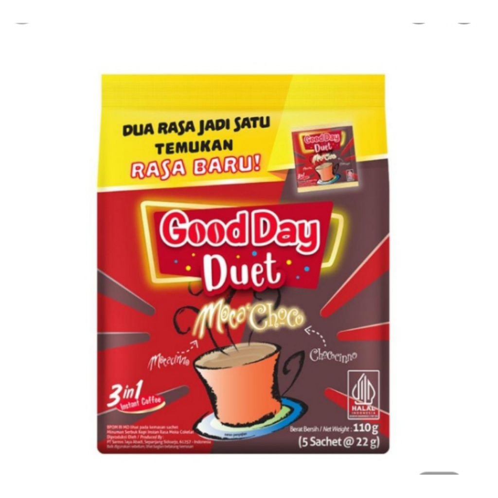 

good day duet mocca choco 5 x 22 gr