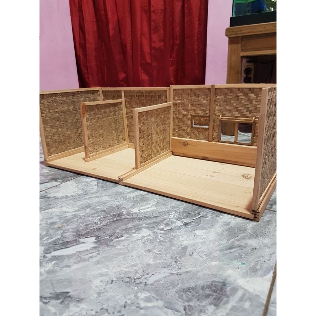 miniatur ruangan DIY / dapur doll klassik / bahan ngonten /  Doll boneka / miniatur room / ruang dap