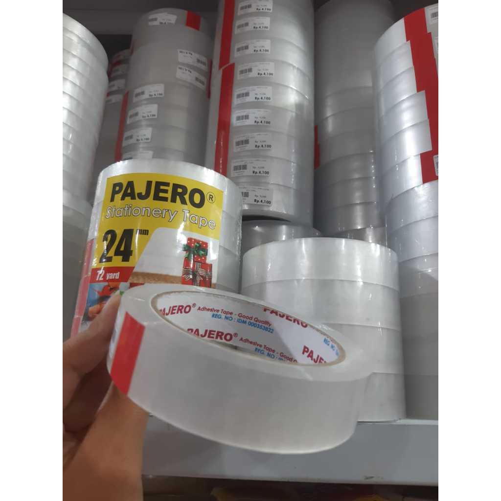 

TBMO ( ECER ) ISOLASI PAJERO 1`X72Y 24MM CLEAR