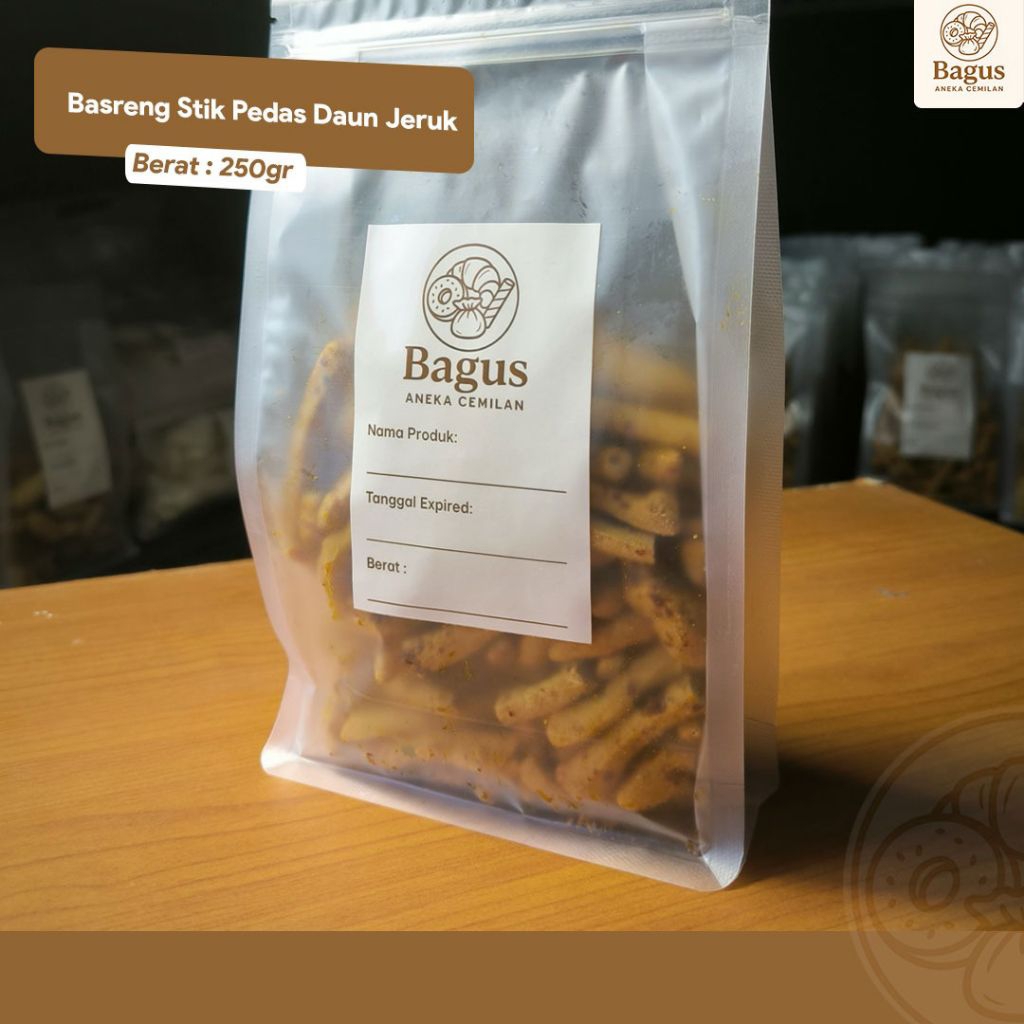 

Basreng Stik Pedas Daun Jeruk Bagus Aneka Cemilan