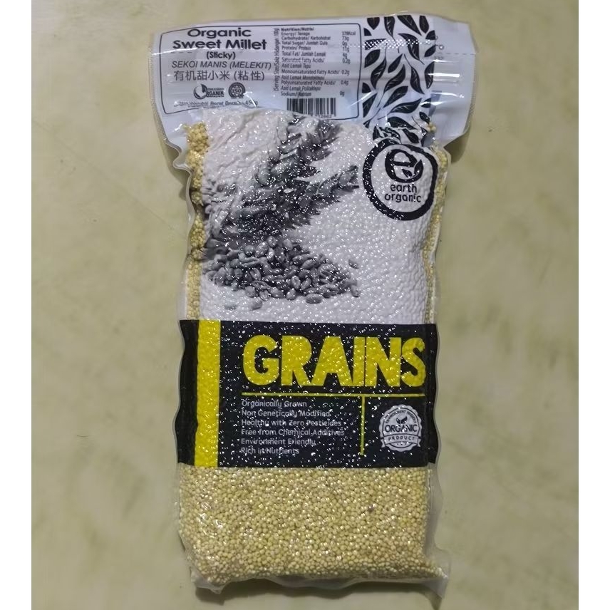 

Organic sweet millet (sticky) 450g sekoi manis beras jewawut