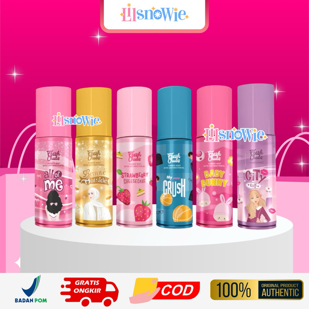 Freshchubs Parfum 100ml | Fresh Chubs Parfum all of me city girl strawberry cheesecake beaute outsid