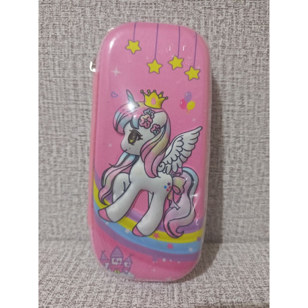 

tempat pensil anak kuda poni motif timbul