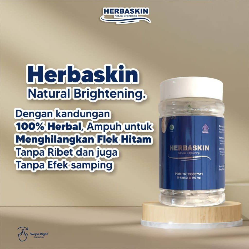 Herbaskin Original 100% Untuk Flek Herbaskin Natural Brightening Herbal Bpom