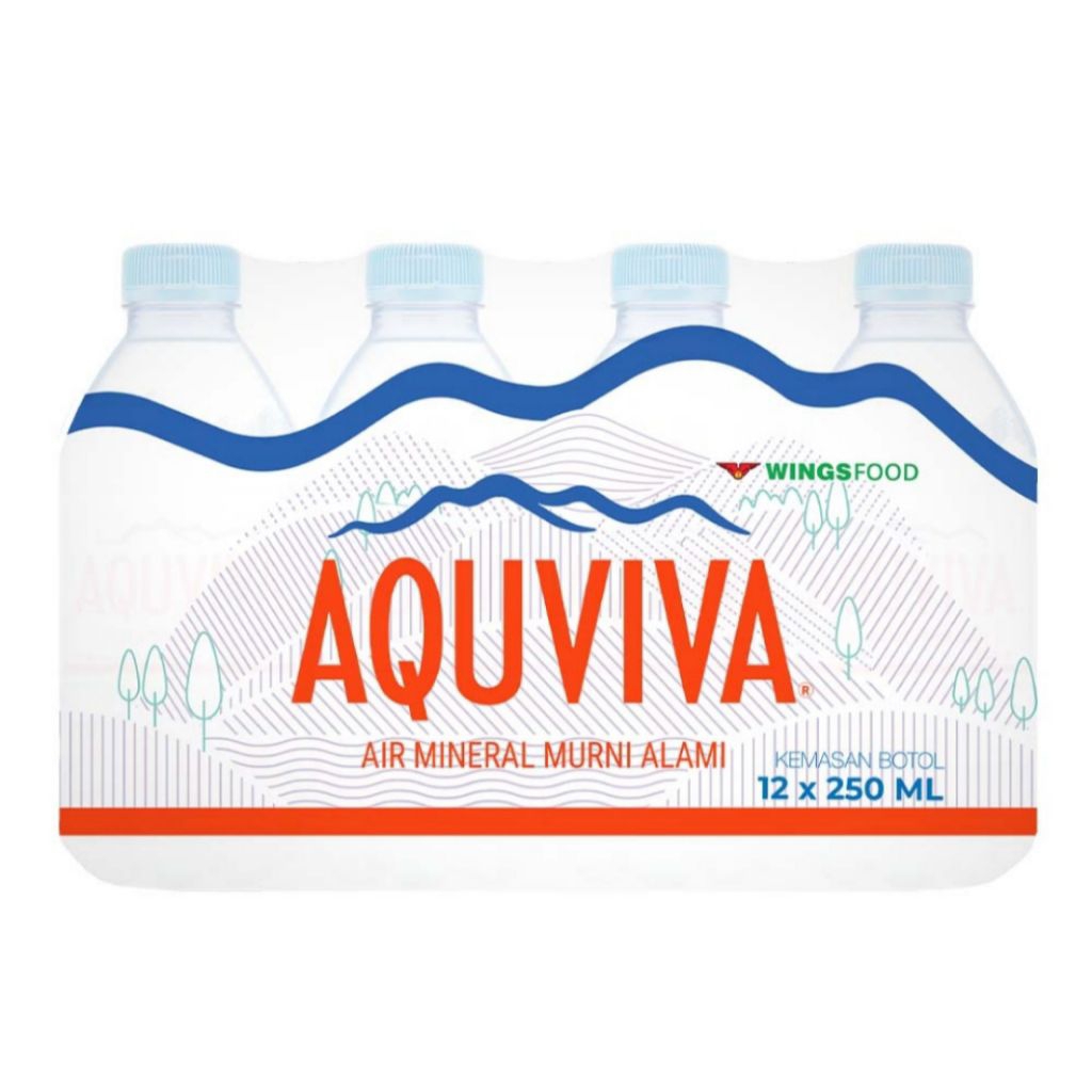 [AYOBUY.ID] AQUVIVA 250ML 1 SLOP (ISI 12)