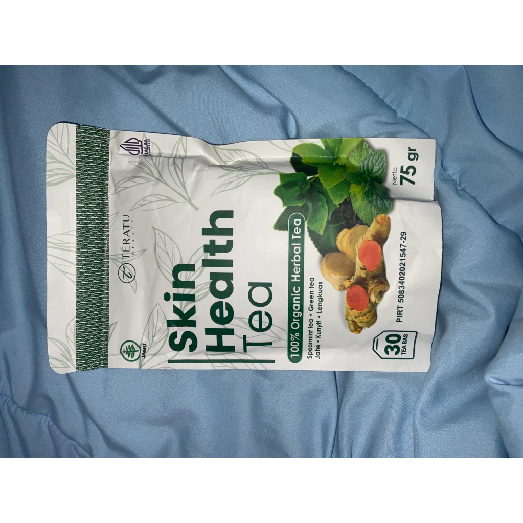 

TERATU BEAUTY Skin Health Tea - 30 Tea Bag (Teh Herbal Spearmint Tea untuk Jerawat Hormon dan PCOS)
