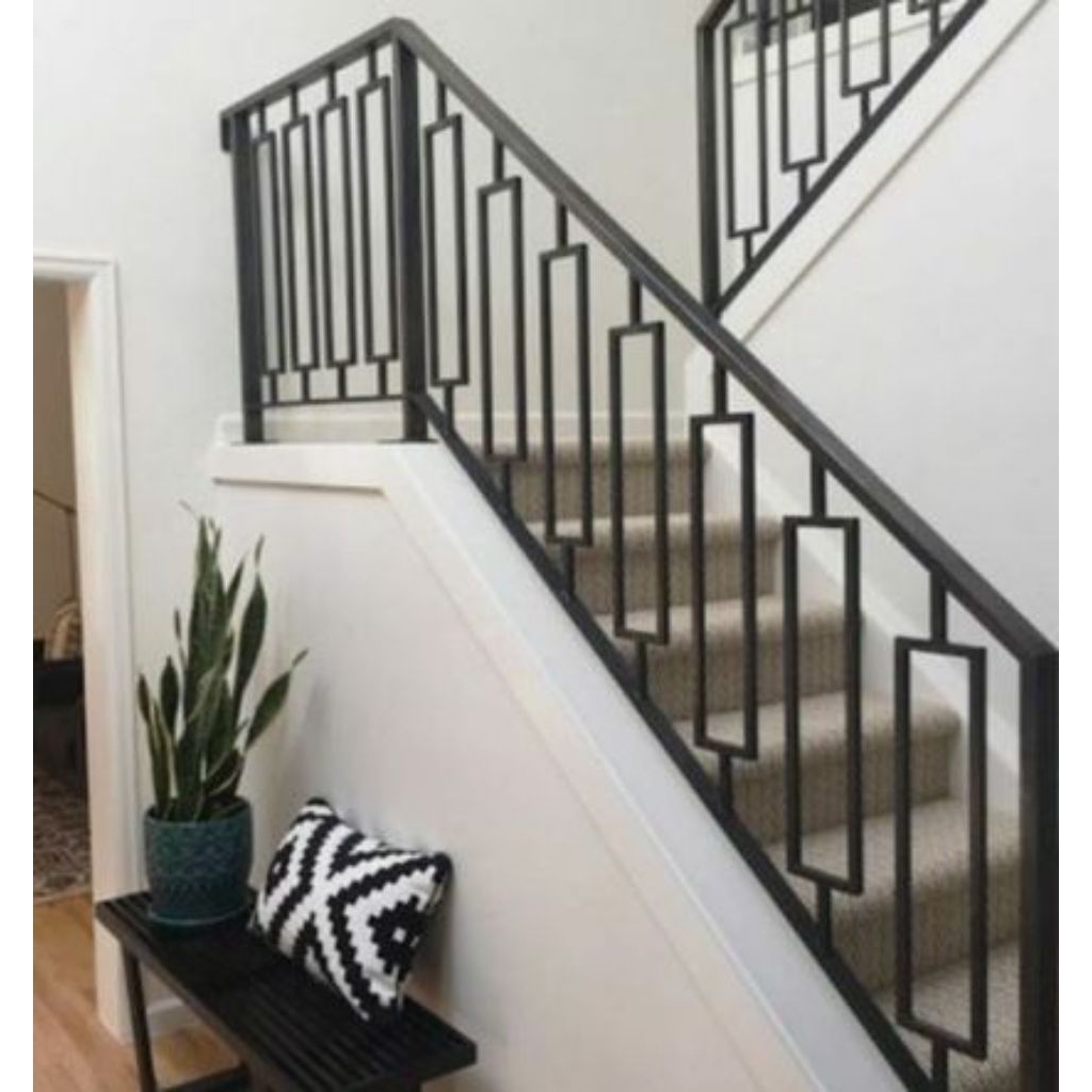 Railing Tangga Besi Minimalis Pegangan Tangga Besi (invoice)