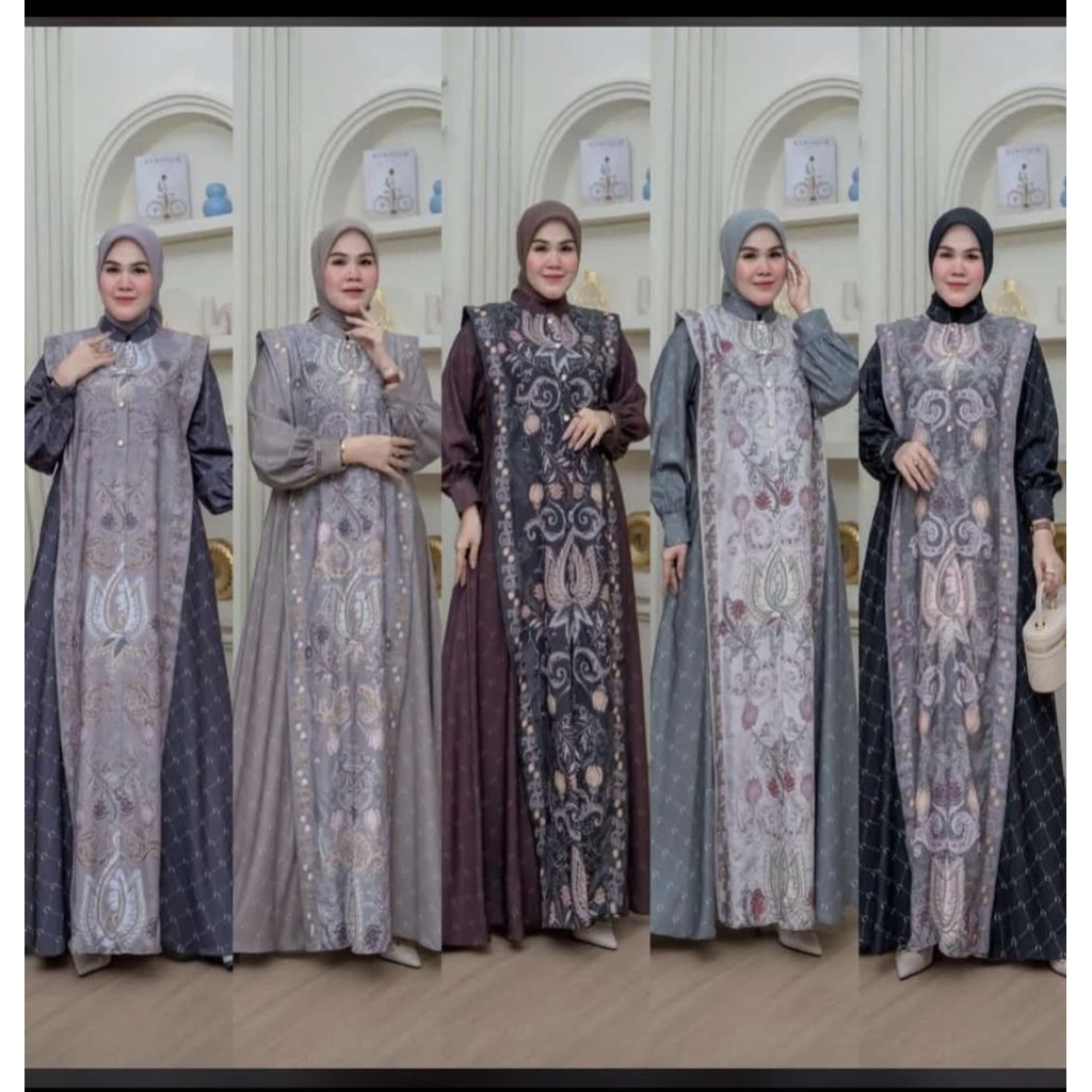 Maxi Dress Terbaru Ori By SHR