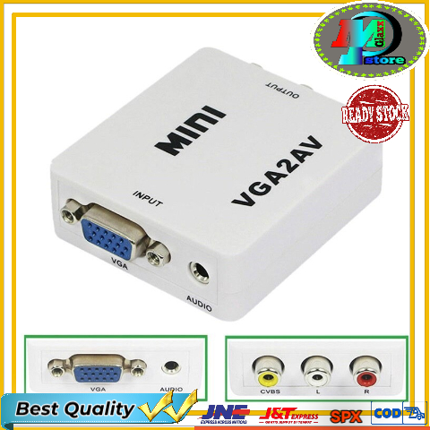 Converter VGA to RCA CONVERTER / AV2VGA / Converter VGA to AV