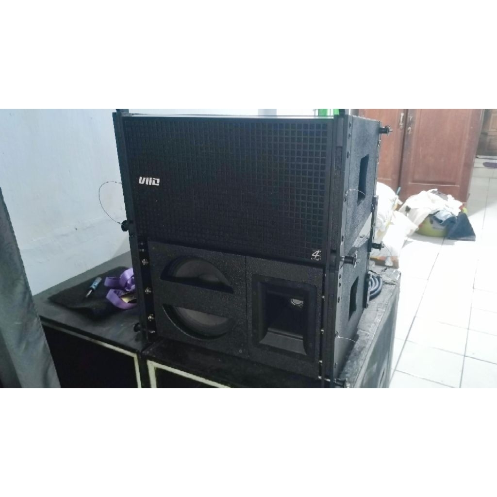 Box line array vera 10 inch cnc sudah dirakit