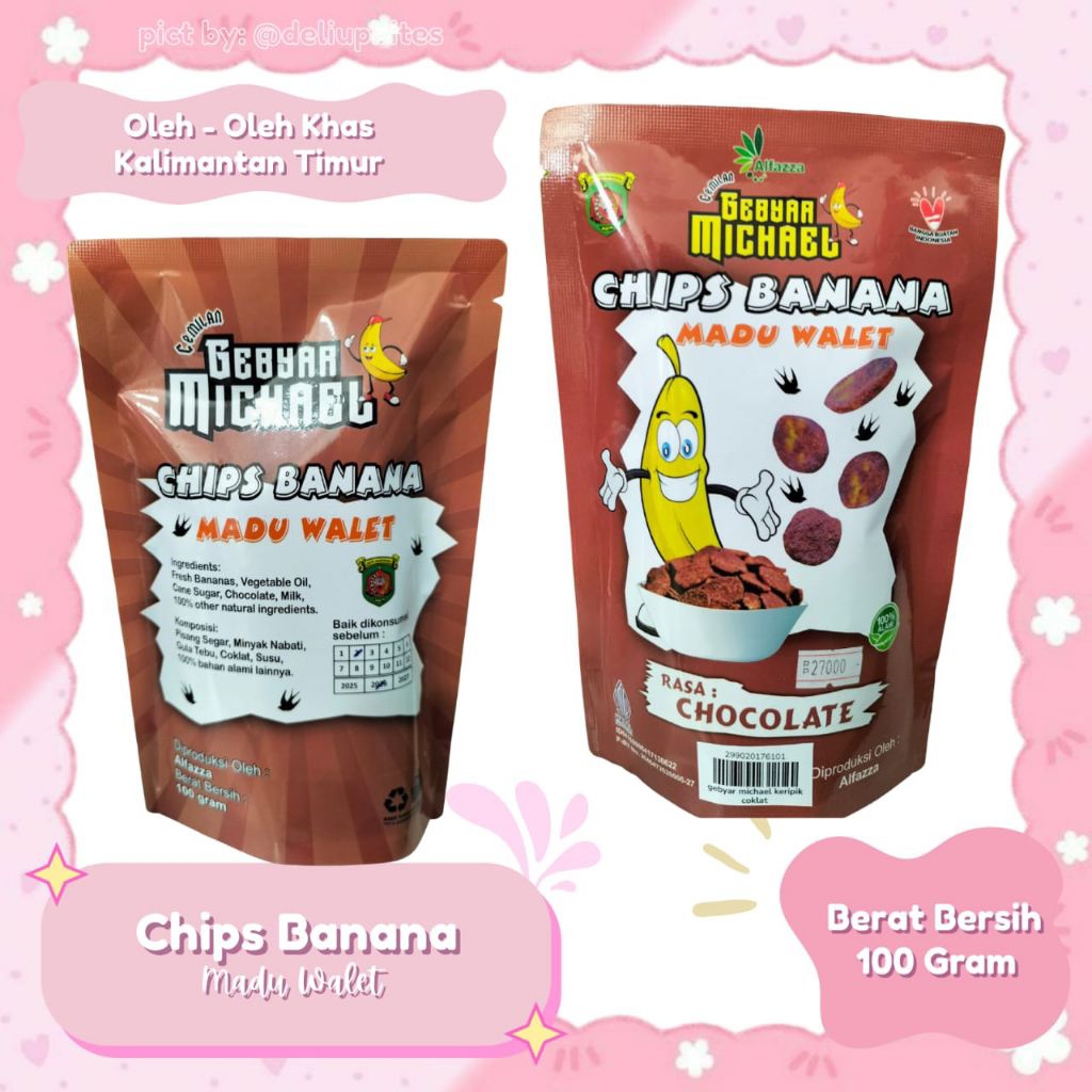 

Banana Bliss – Madu Walet Choco Crunch