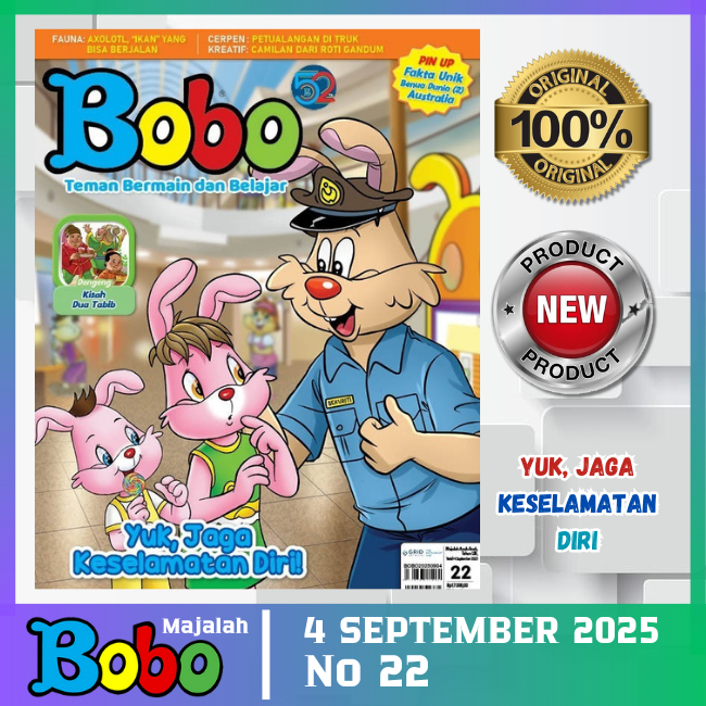 Majalah Anak Bobo Terbaru Edisi September 2025