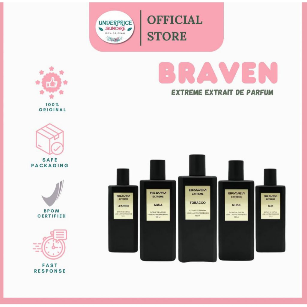 Braven Extreme Extrait De Parfum 100ml