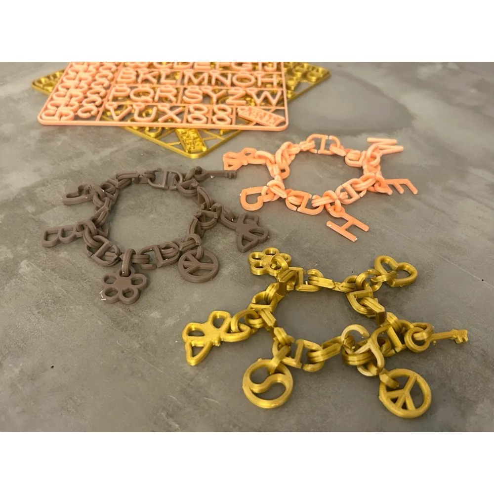 33 Charm Bracelet Kit Card – Paket Lengkap untuk Membuat Gelang Charm Unik#NK#1#A172