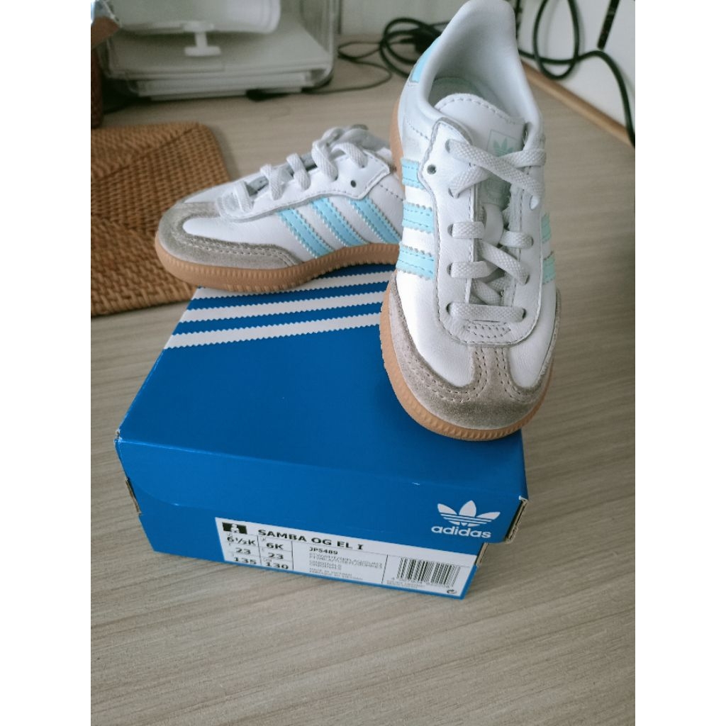 Preloved Adidas Samba kids / anak umur 2 tahun uk. 23