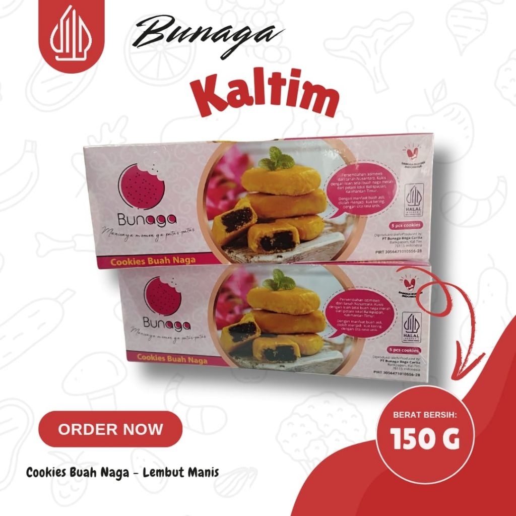 

Cookies Buah Naga Bunaga – Oleh-oleh Premium Khas Kalimantan