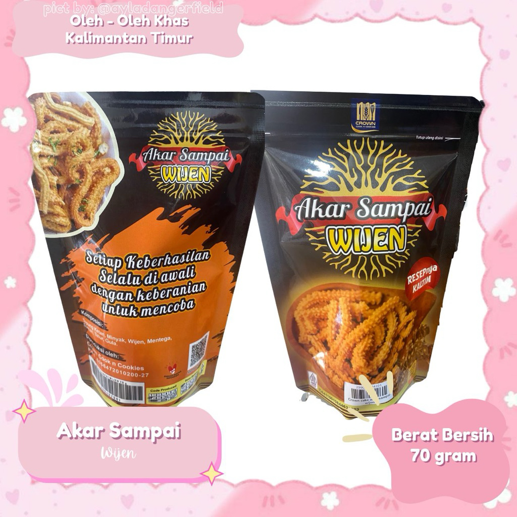 

Akar Sampai Wijen - Oleh-Oleh Khas Kalimantan Timur