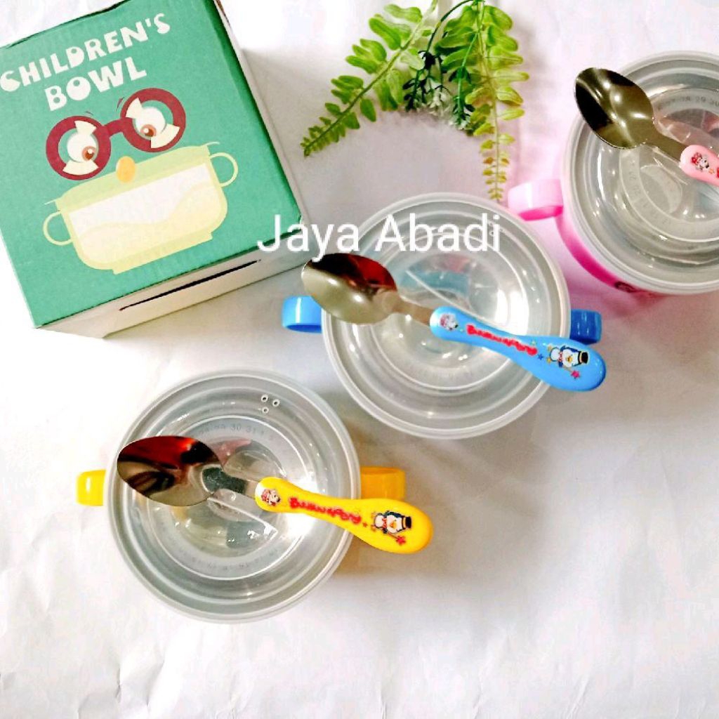 Mangkok Stainless Set - berbagai warna