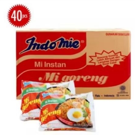 

Indomie goreng 1 dus isi 40pcs
