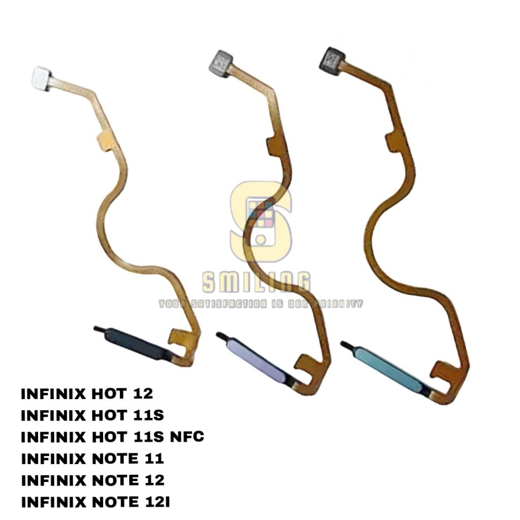 FLEXIBLE FINGERPRINT INFINIX HOT 12 / NOTE 11 / 12 / HOT 11S / HOT 11S NFC NEW