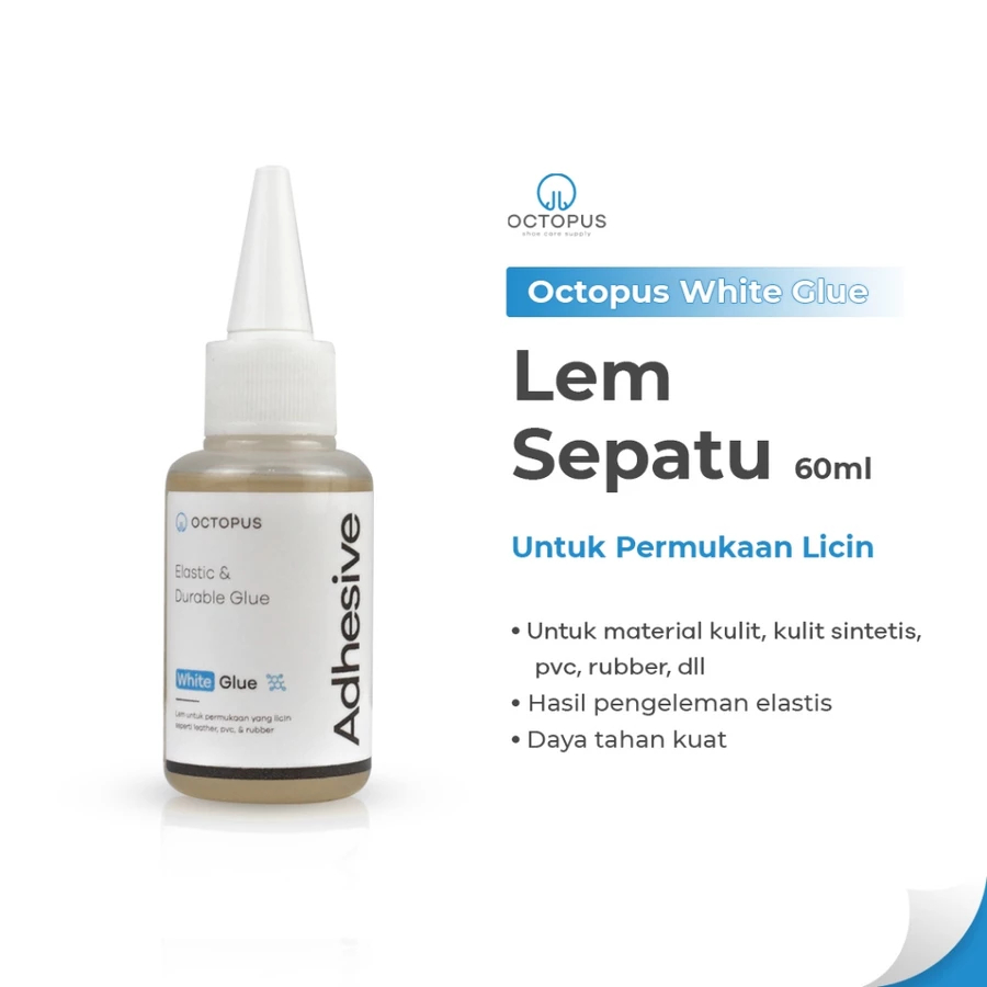 

Octopus Glue - Lem Sepatu Super Kuat Tahan Air | Lem Perekat Sol Sepatu Sandal Super Kuat Tahan Air