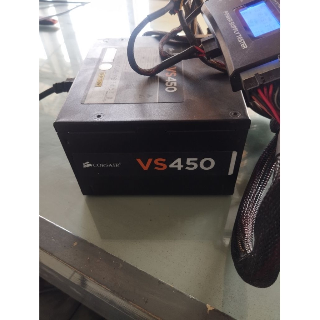 PSU merk Corsair VS-450 (450 watt pure) second berkualitas
