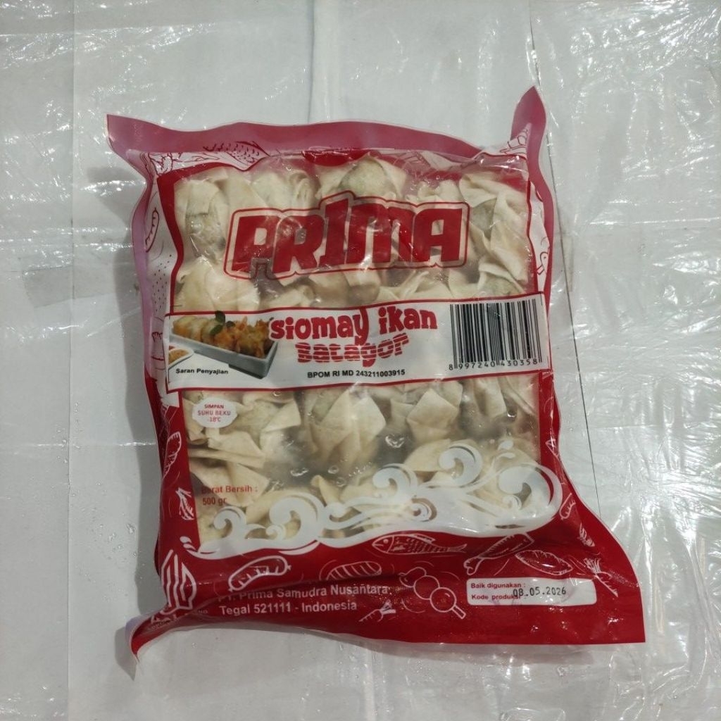 

Prima Siomay Ikan Batagor 500g