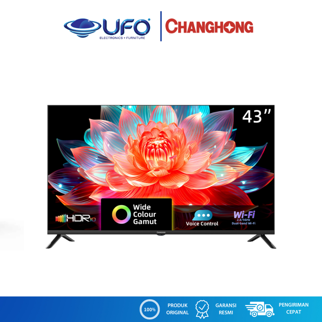 Changhong Smart G00gle TV QLED 43 Inch L43QCN1