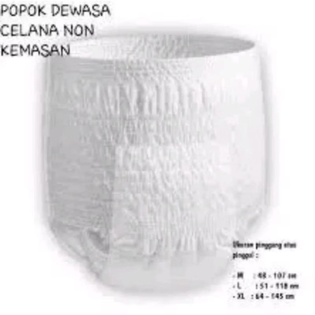 Pembalut Popok Celana Dewasa-Pampers-Pembalut