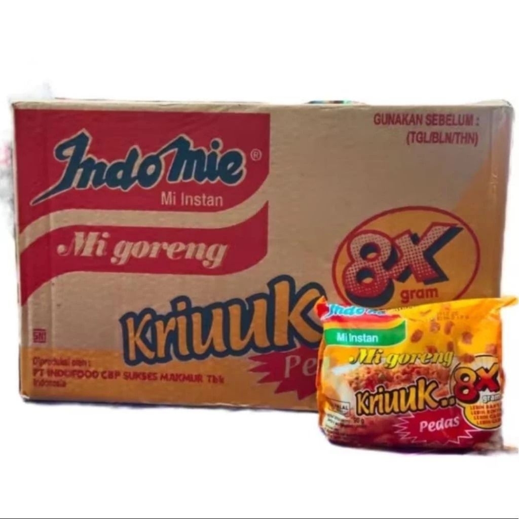 

MIE KRIUK 8X EXTRA PEDASS