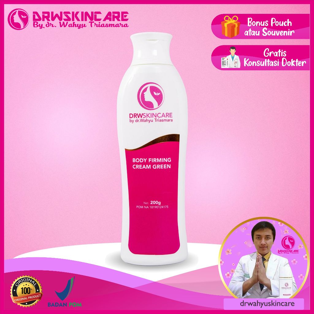 Body Firming Cream / Slimming gel / Gel pelangsing DRW Skincare