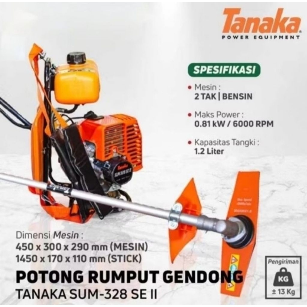 Mesin Potong Rumput Tanaka SUM 328 SE II