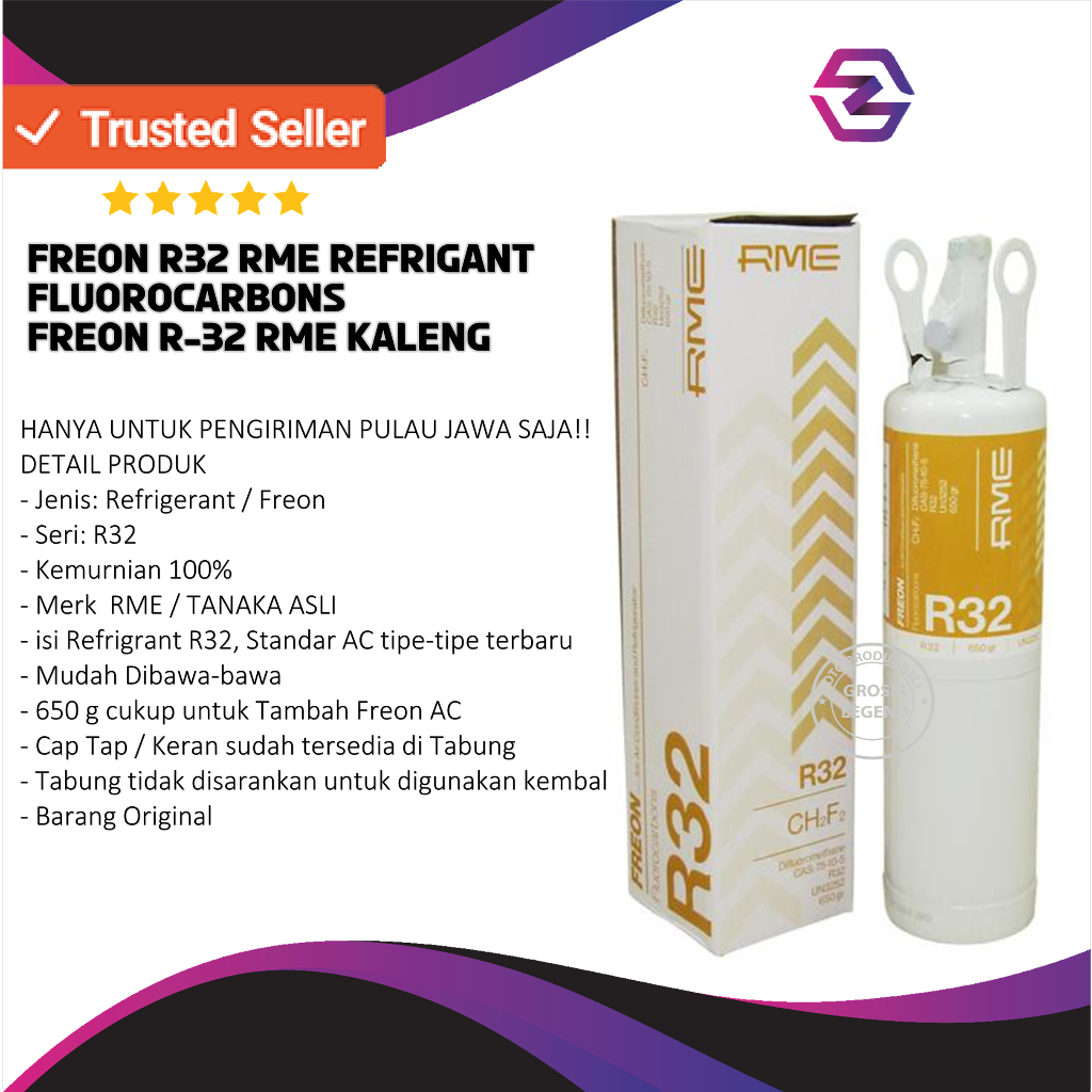 FREON R32 TANAKA REFRIGANT FLUOROCARBONS FREON R-32 TANAKA KALENG
