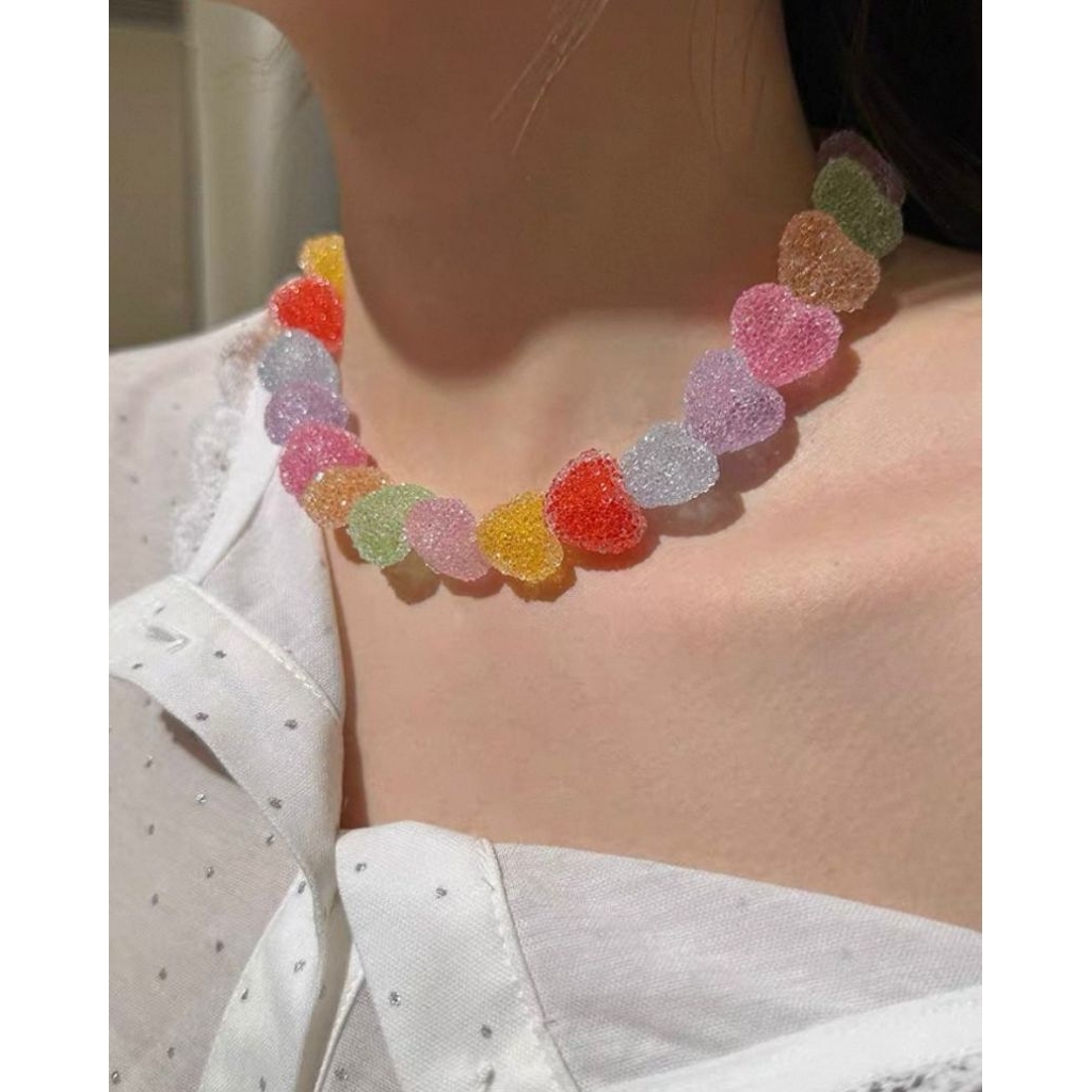 Kalung Yupi Nagita Slavina Kalung Candy Yupi Collorfull